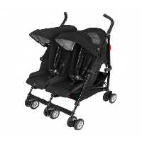 کالسکه دوقلو مک لارن مدل تریومف مشکی Maclaren Twin Triumph