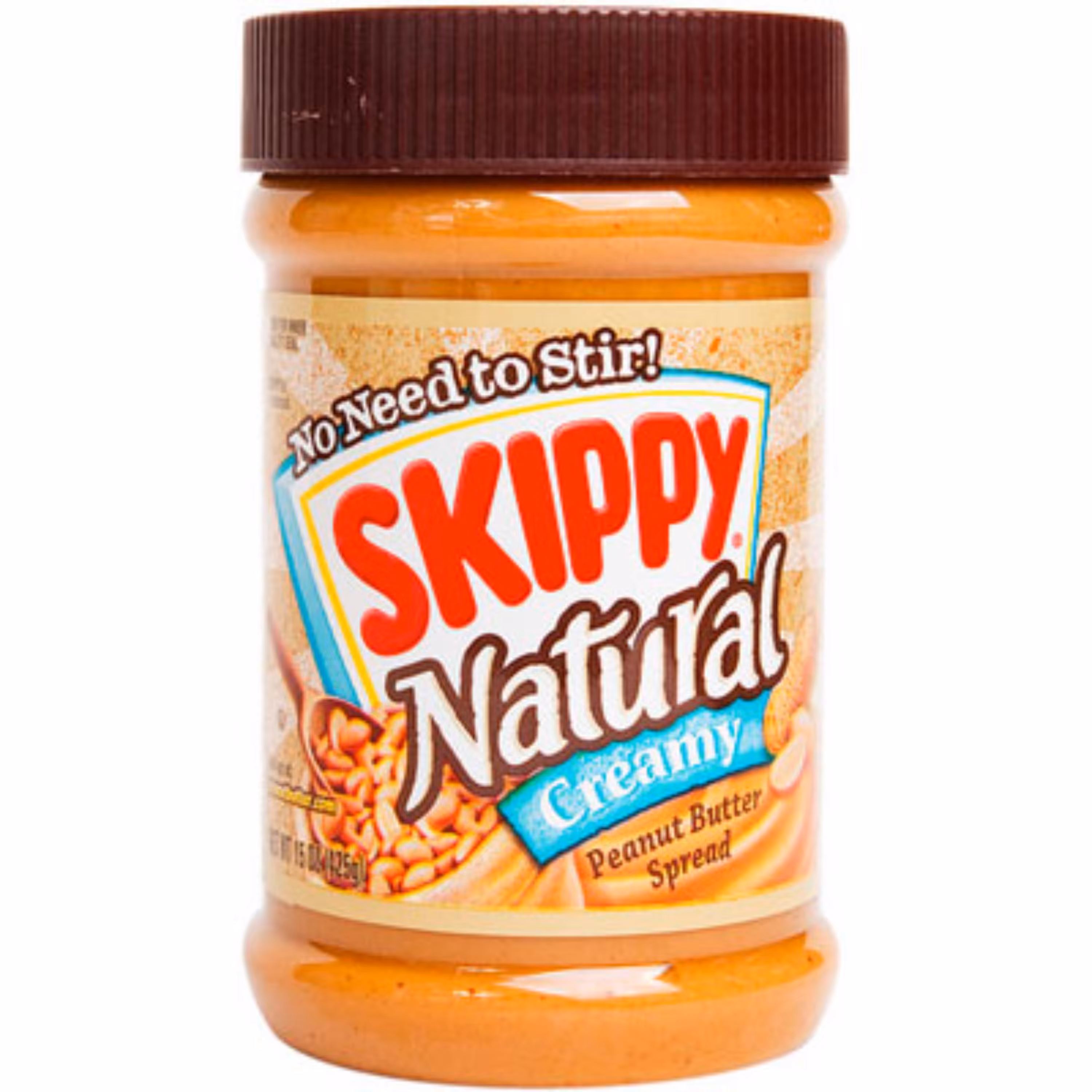 کره بادام زمینی اسکیپی Skippy سری Natural مدل Creamy