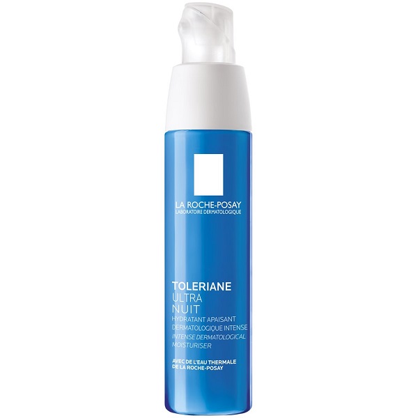 کرم شب مرطوب کننده و تسکین دهنده پوست حساس لاروش پوزای – مدل TOLERIANE ULTRA NUIT – حجم 40 میل