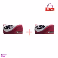 دستمال کاغذی پاپیا (Papia) مدل فلکسی 250 برگی مجموعه 2 عددی