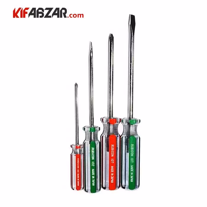 ست پیچ گوشتی 4 عددی روبیکن ژاپن