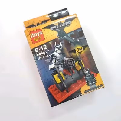 لگو بتمن بهمراه دفترچه ساخت کامل ، هدیه عالی برای بچه ها