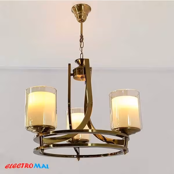 لوستر مدل دورینگ 3 شعله