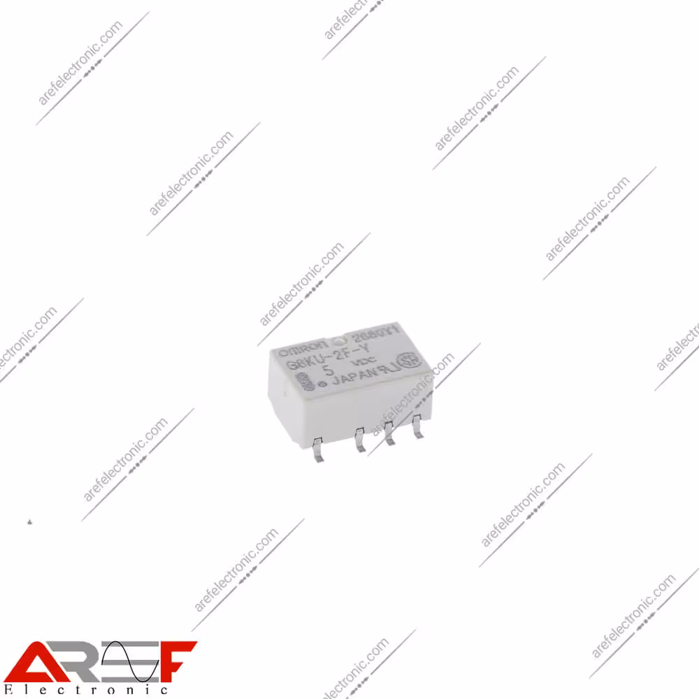 رله امرن لچ مدل G6KU-2F-Y دارای 5 ولت و 8 پین - فروشگاه عارف الکترونیک