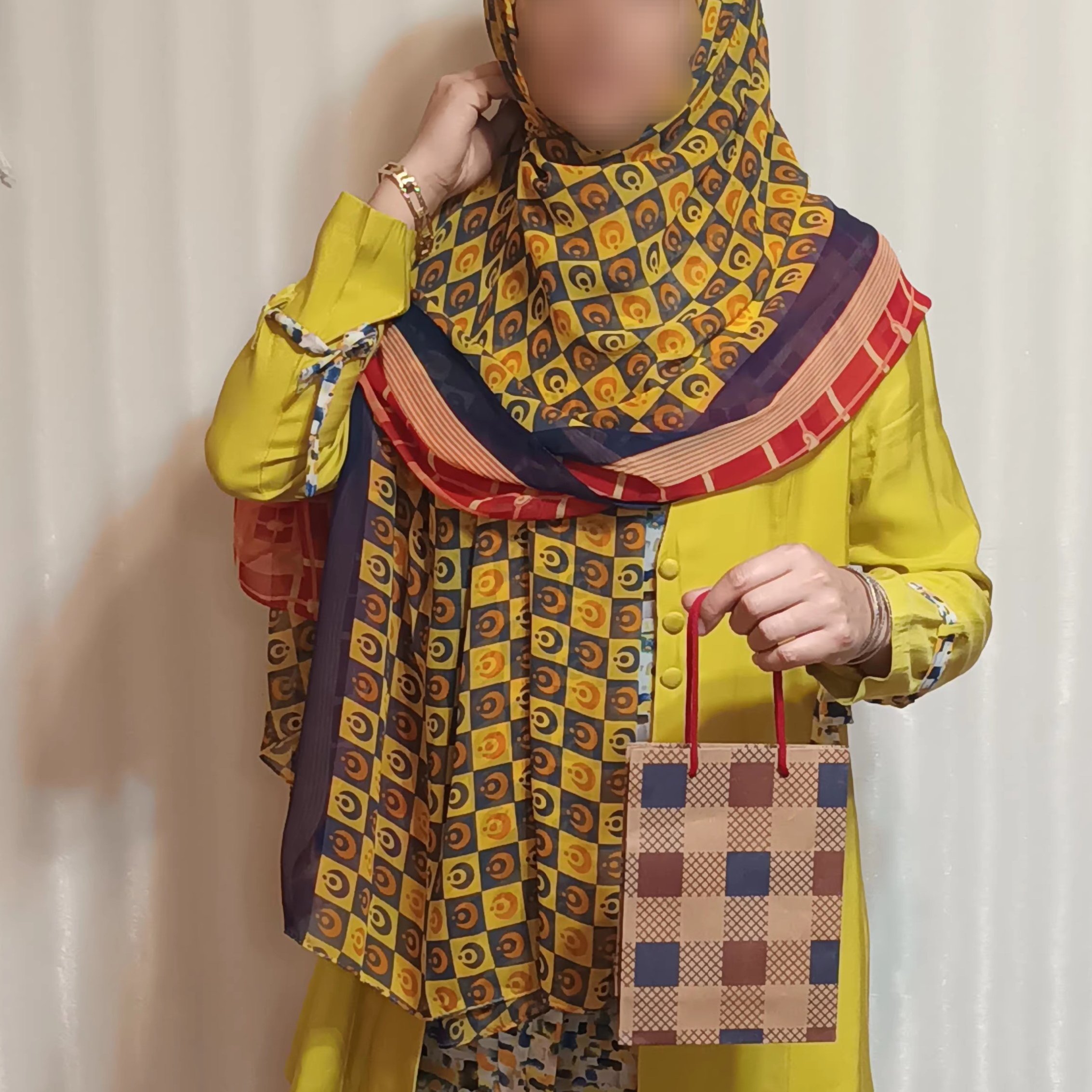 شال هندی قواره بزرگ و خیلی بزرگ