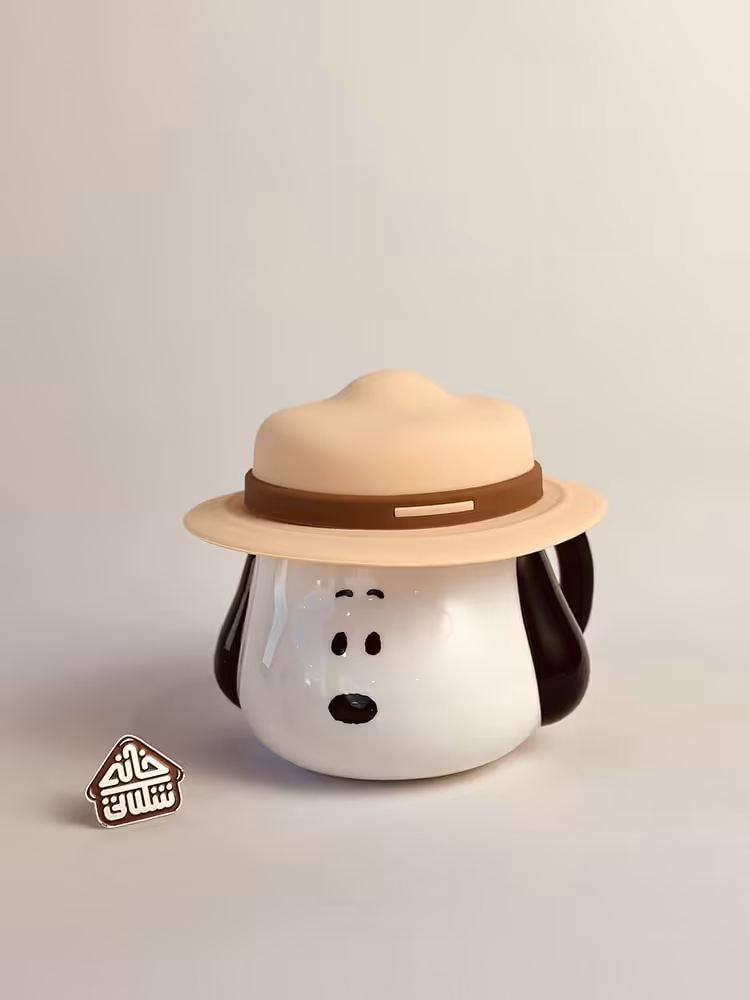 ماگ کلکسیونی اسنوپی کلاه دار کد002242