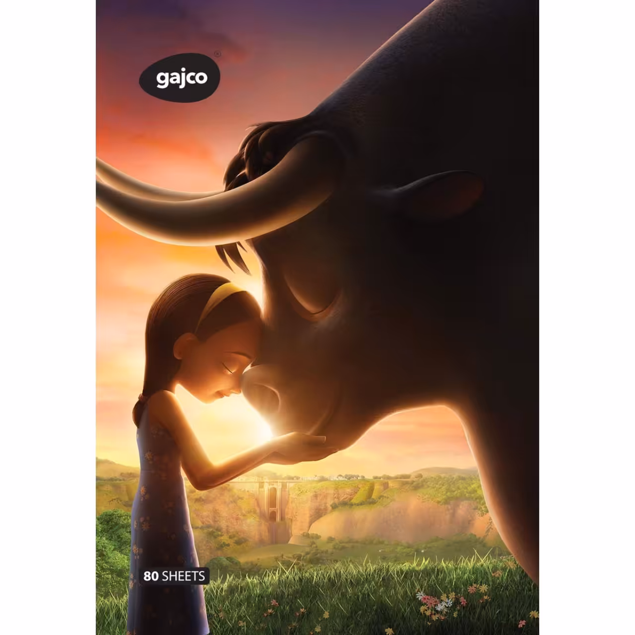 دفتر 80 برگ گاجکو طرح فردیناند با رایحه شکلات