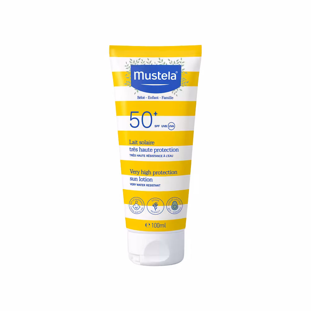 کرم ضد آفتاب کودک موستلا mustela