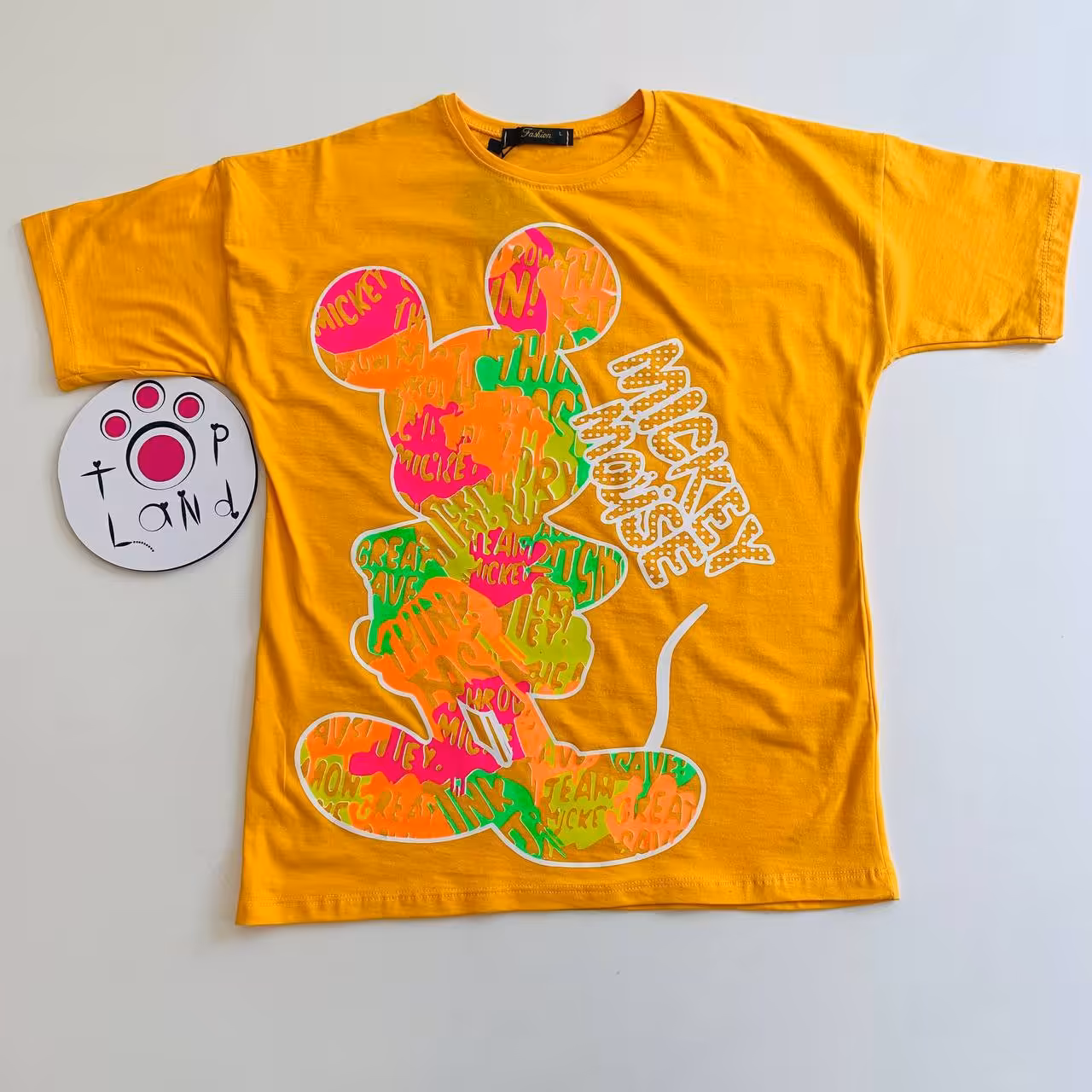 تیشرت لش پست طرح دار مناسب 7 تا 15 سال 