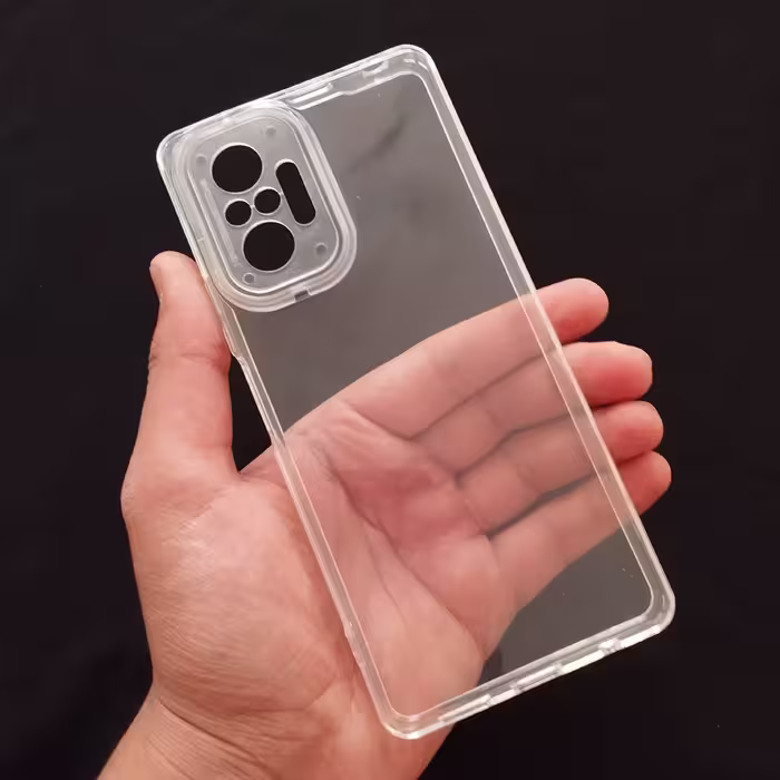 گارد - قاب - کاور شفاف ژله ای ((محافظ لنز متحرک))مناسب برای شیائومی Redmi Note 10 Pro - Redmi Note 10 Pro Max