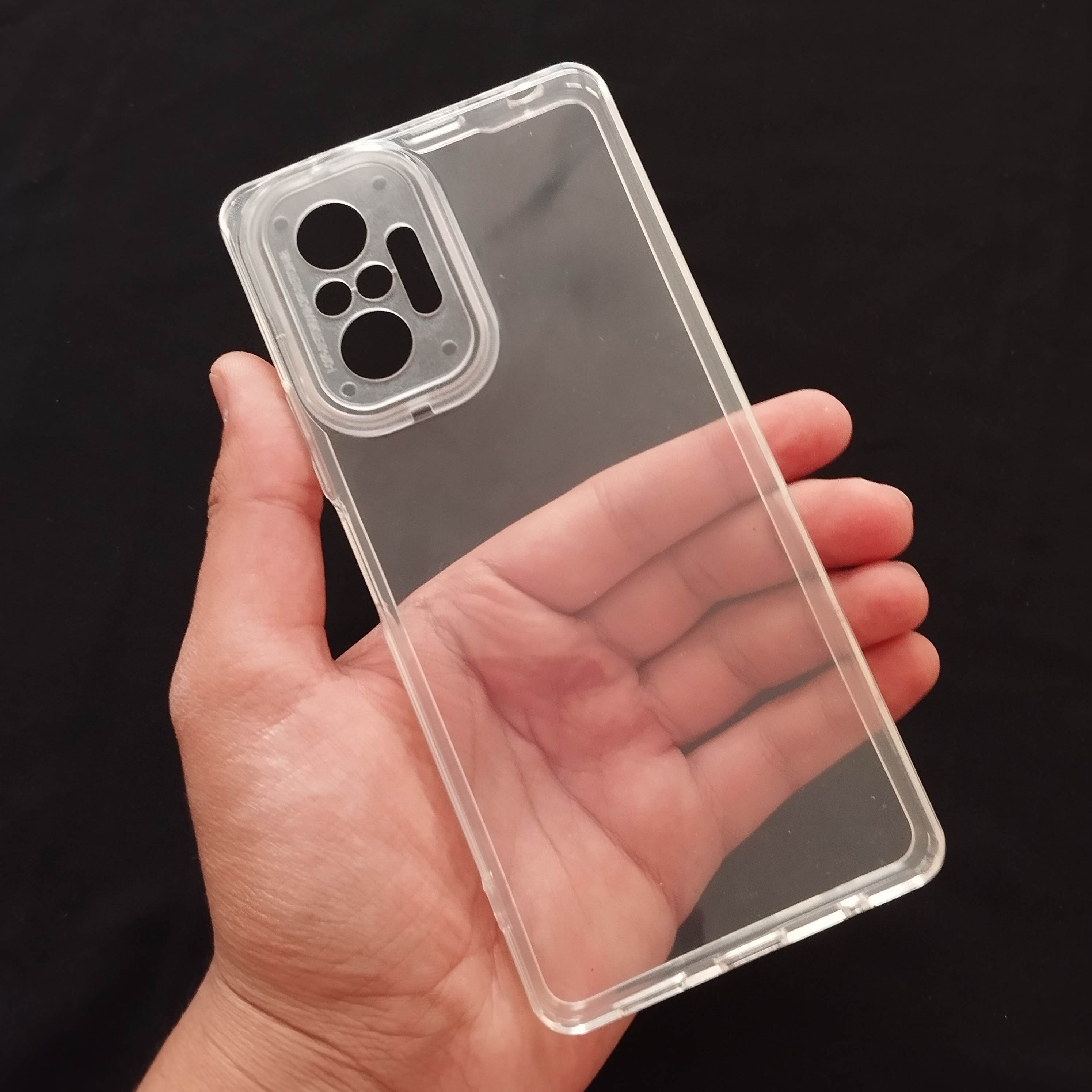 گارد - قاب - کاور شفاف ژله ای ((محافظ لنز متحرک))مناسب برای شیائومی Redmi Note 10 Pro - Redmi Note 10 Pro Max