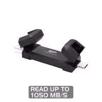 اس اس دی اکسترنال پرتابل سیلیکون پاور DS72 Ext Dual A C 1TB