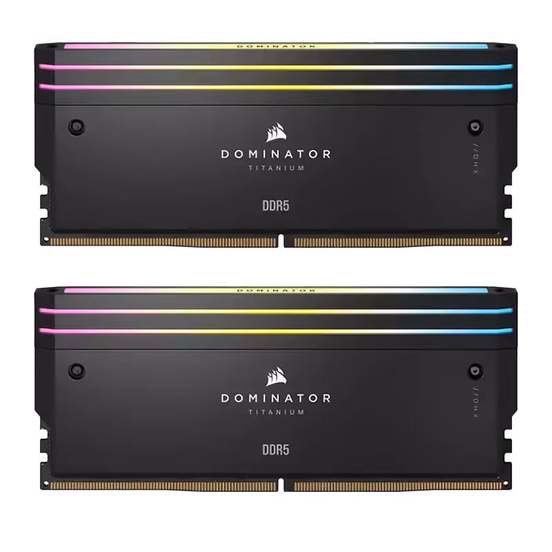 رم کورسیر Dominator Titanium RGB DDR5 48GB (2x24GB) 7200MHz CL36 | آی تی هوم