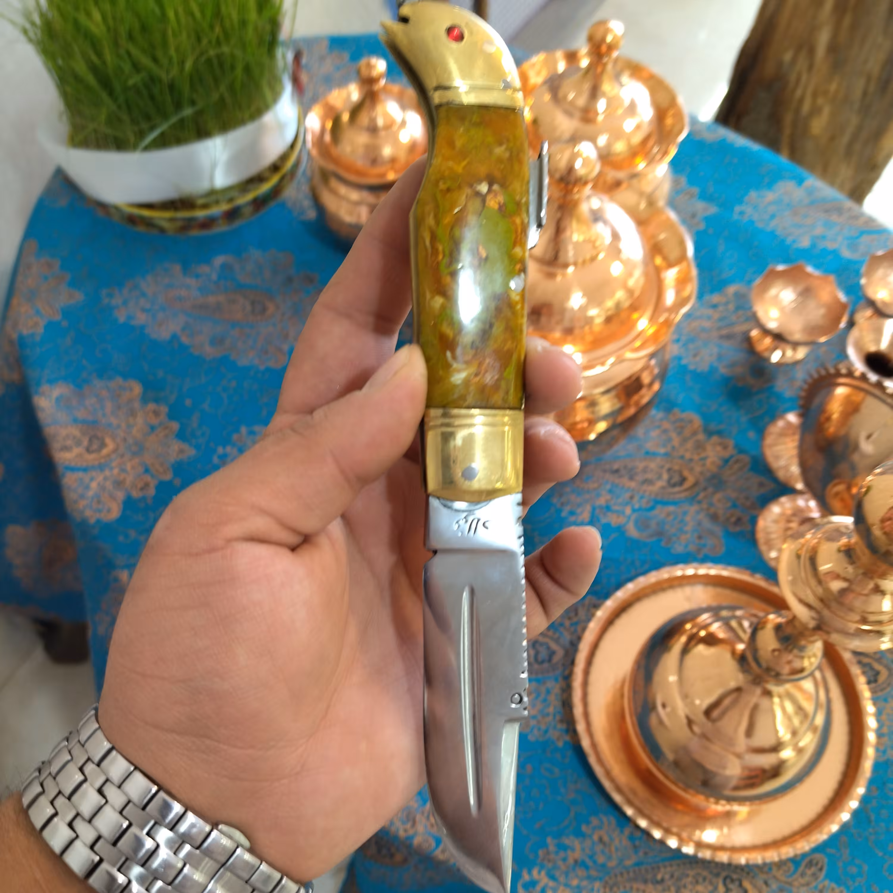 چاقو کلکسیونی استاد محمد 