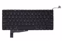 کیبورد لپ تاپ اپل MacBook Pro A1286 LAT08 مشکی اینترکوچک به همراه کلید پاور