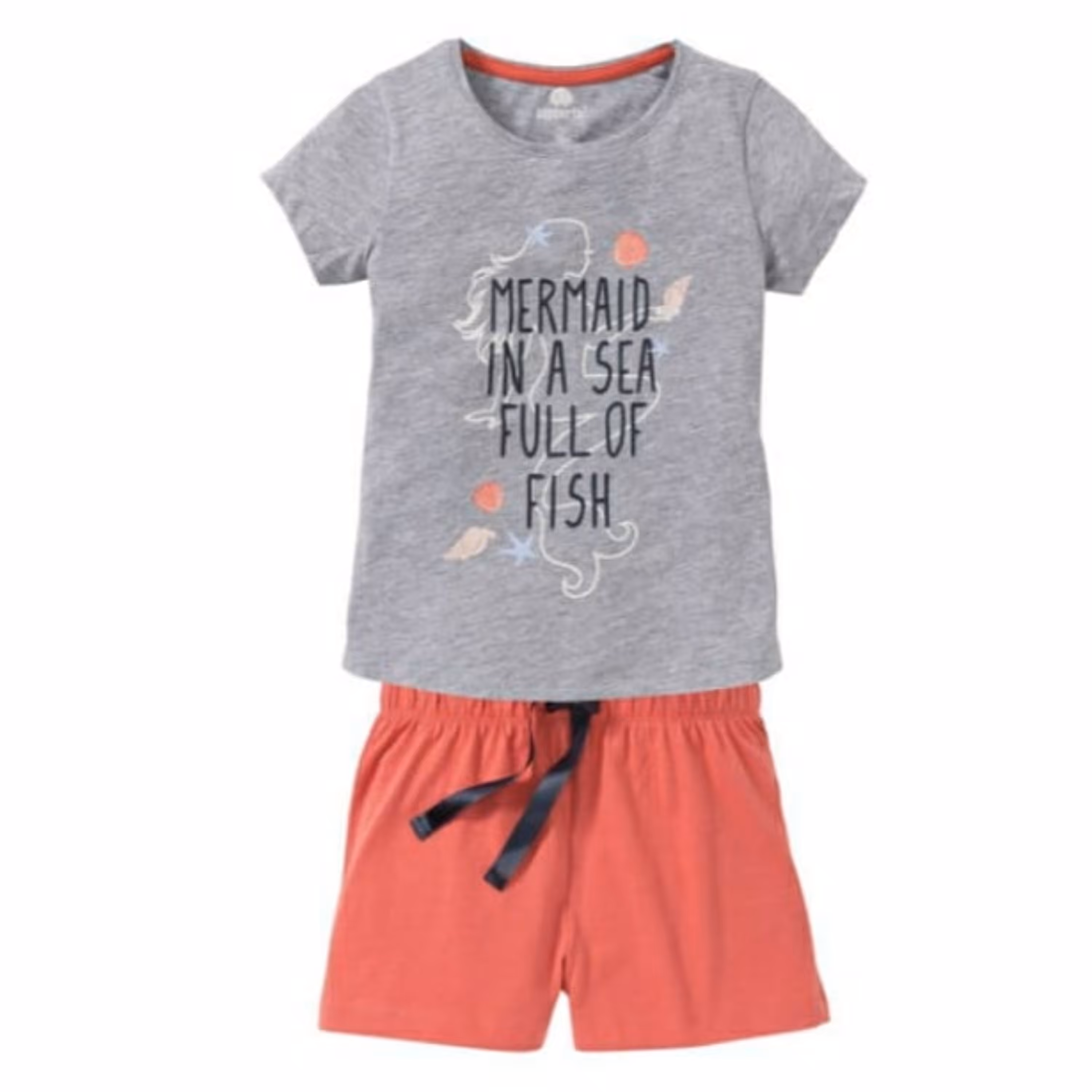 تیشرک و شلوارک دخترانه مارک Pepperts سایز 6 تا 8 سال