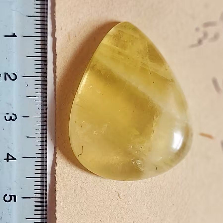 نگین سنگ لیموکوارتز  اشکی کد137