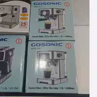اسپرسو ساز ( قهوه ساز ) گاسونیک مدل 970 که 20 بار عقربه دار هستش و حدود 2 لیتر مخزن دارد  (ارسال رایگان )