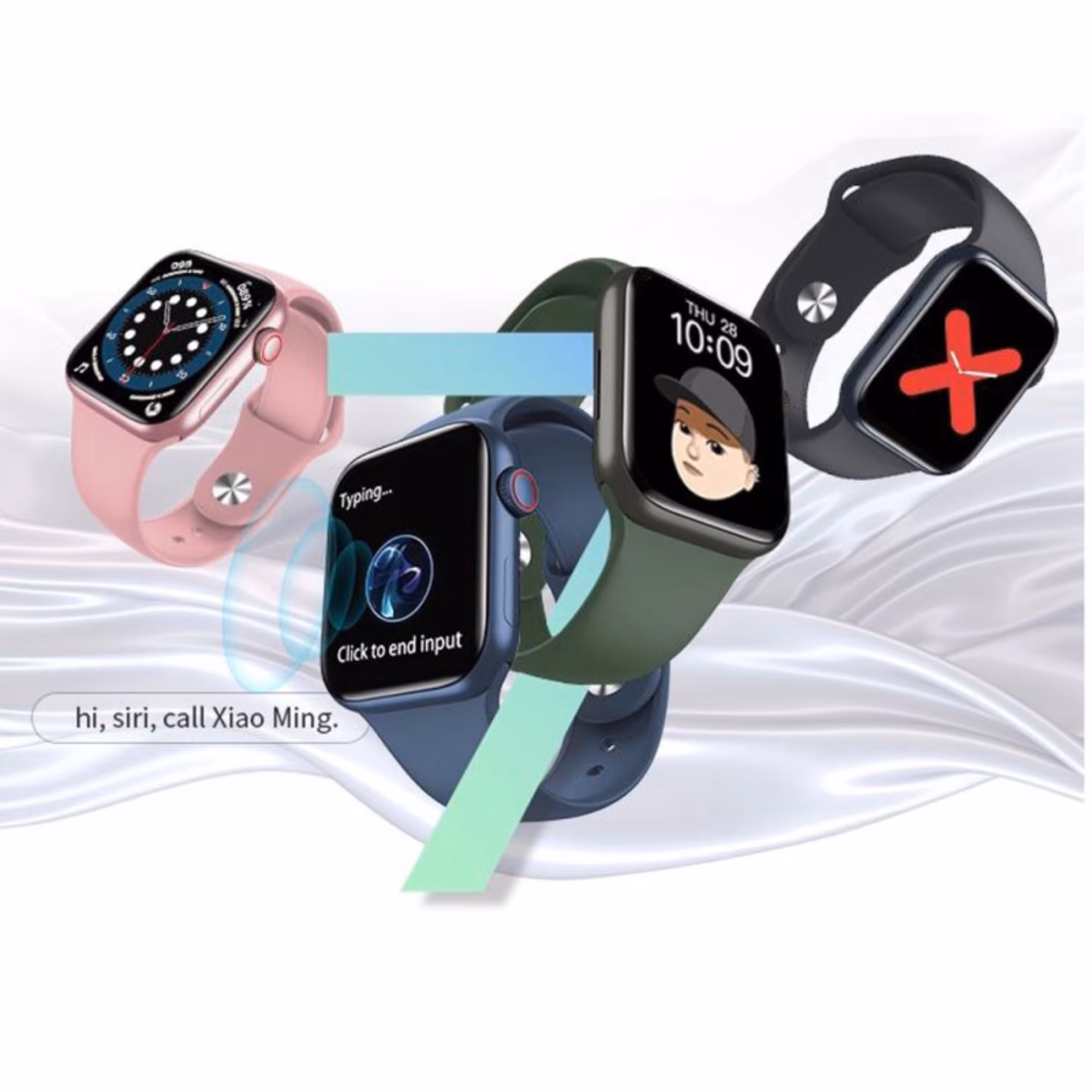 ساعت هوشمند z36s اپل واچ سری 7 