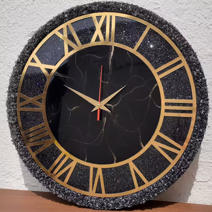 ساعت رزینی دور کریستال