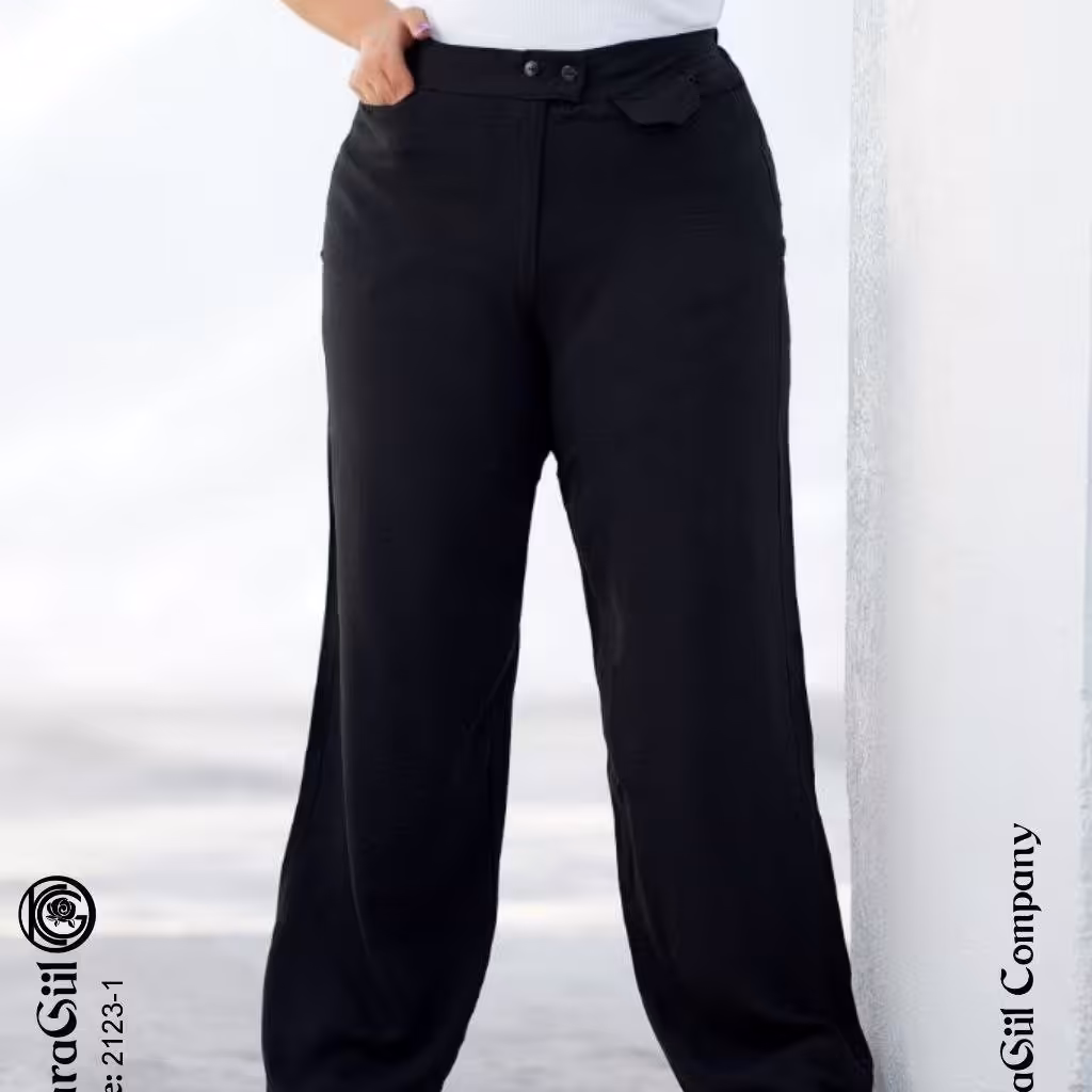 شلوار بک جنس ابرو بادی سایز 46  تا 56