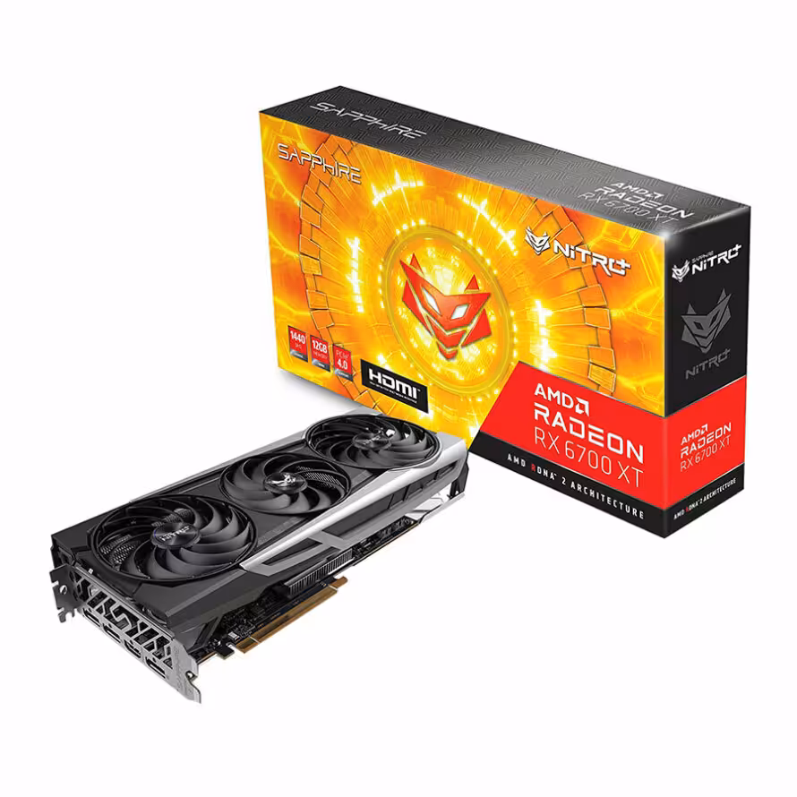کارت گرافیک سافایر NITRO  AMD Radeon RX 6700 XT 12GB