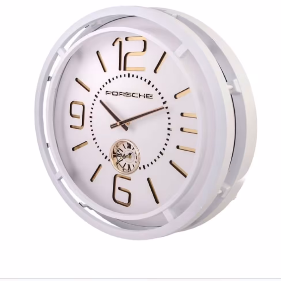 ساعت دیواری پورشه دو موتوره 