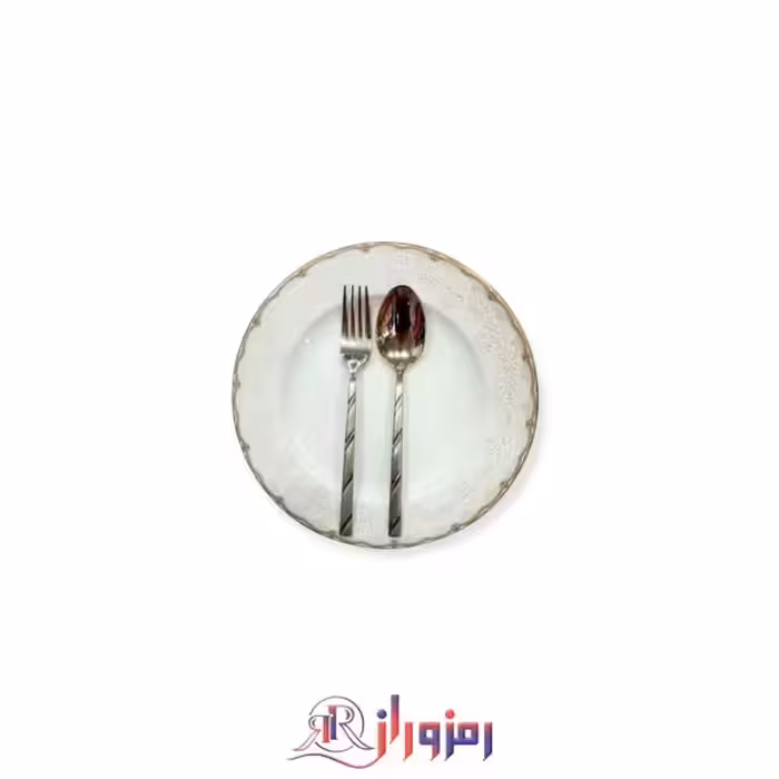 سرویس قاشق چنگال 24 نفره 120 پارچه یونیک طرحدار