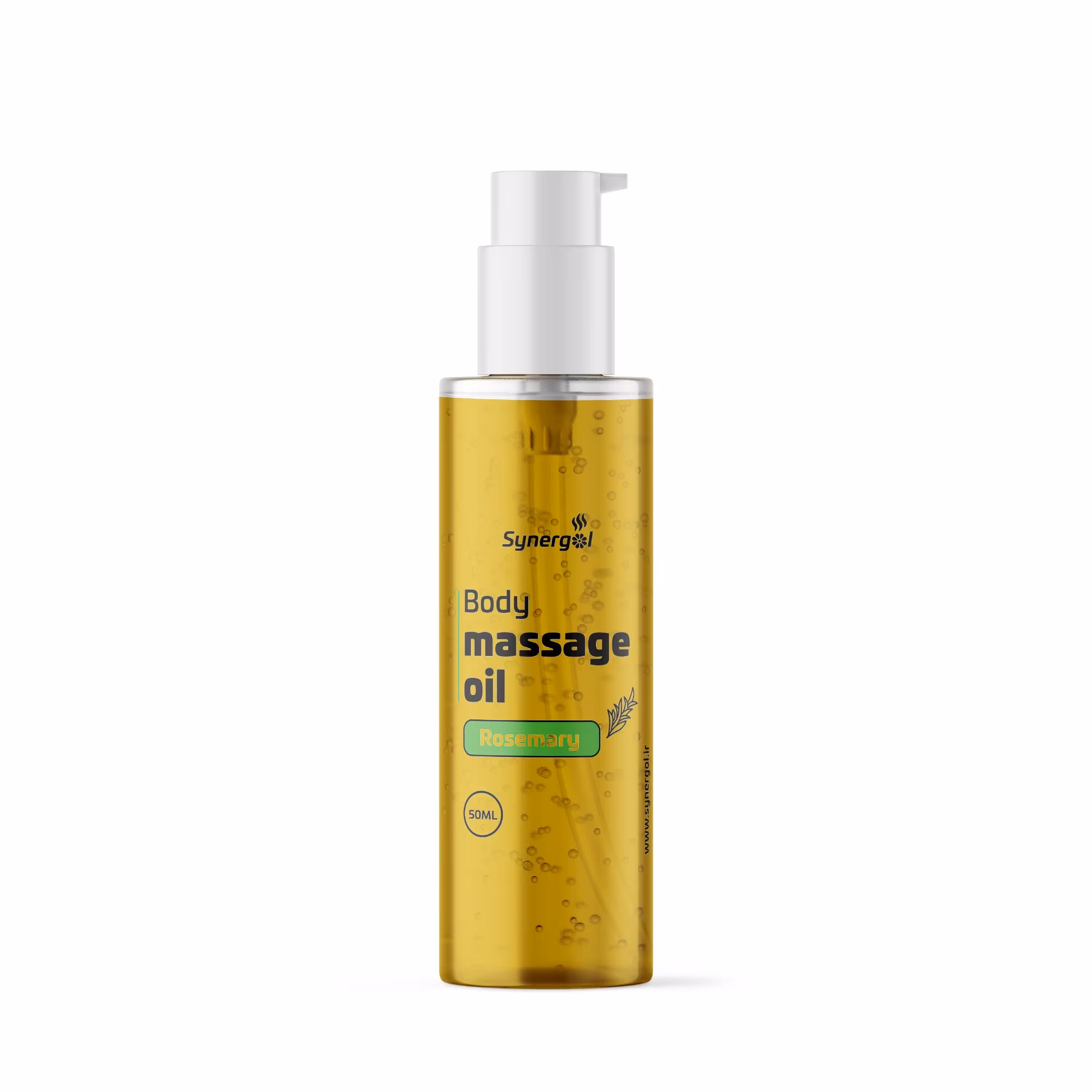 روغن ماساژ بدن گیاهی با رایحه طبیعی رزماری 