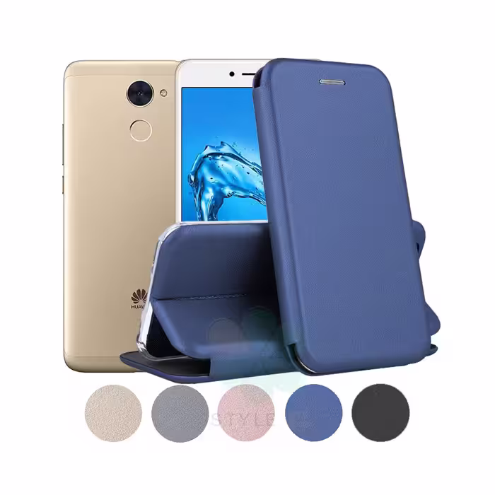 کیف کلاسوری چرمی گوشی هواوی Huawei Y7 Prime