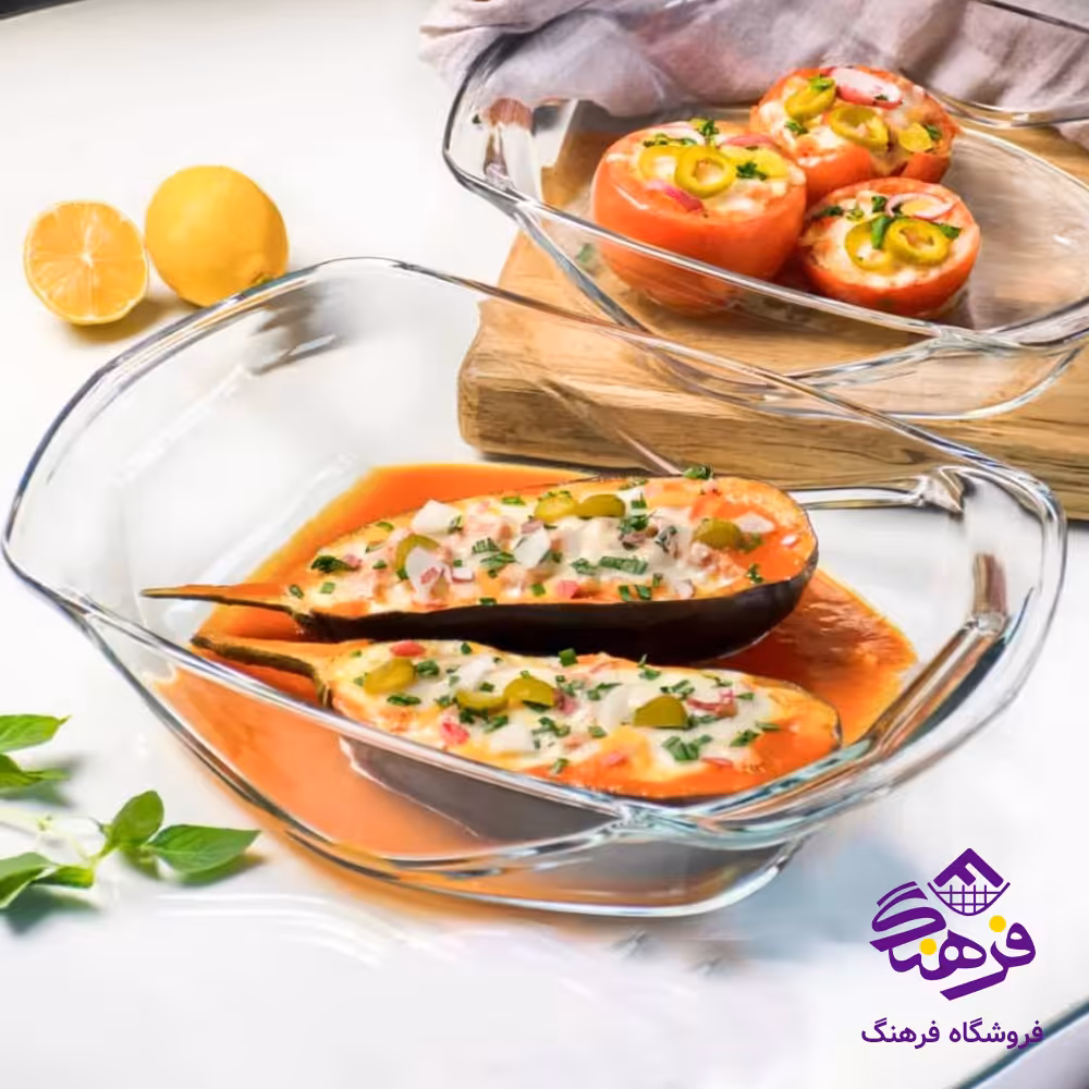 تابه مستطیل بزرگ نوری تازه مدل Beyt کد 63200W