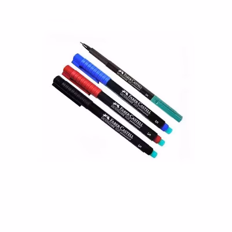 ماژیک چند منظوره فابر کاستل مدل Multimark Permanent با قطر نوشتاری S