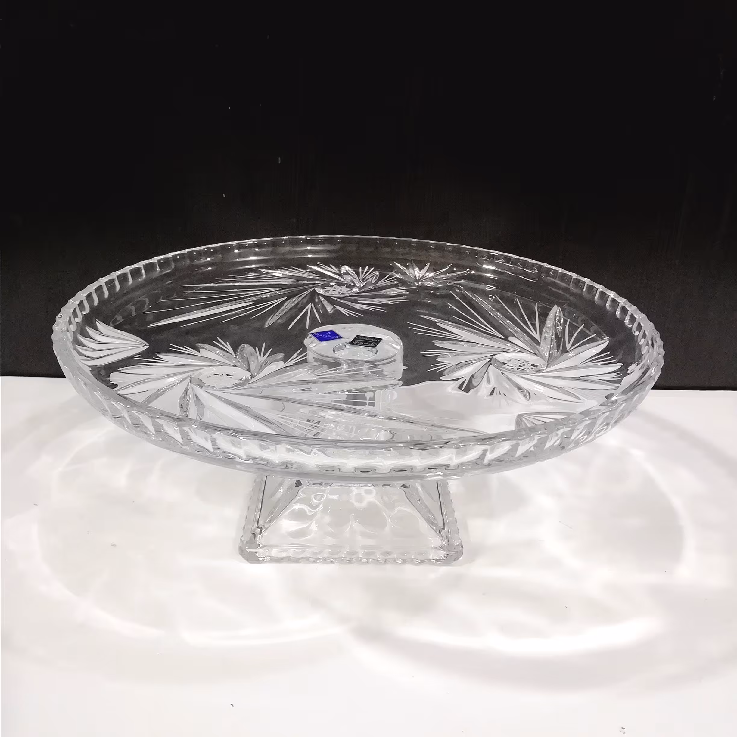 شیرینی خوری پایه دار دار خورشیدی تراش برند استارمکس