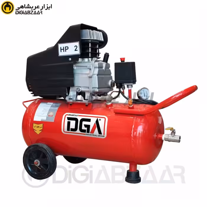 کمپرسور هوا 24لیتری کوپله 2.5 اسب درجه یک عربشاهی مدل DGA20769