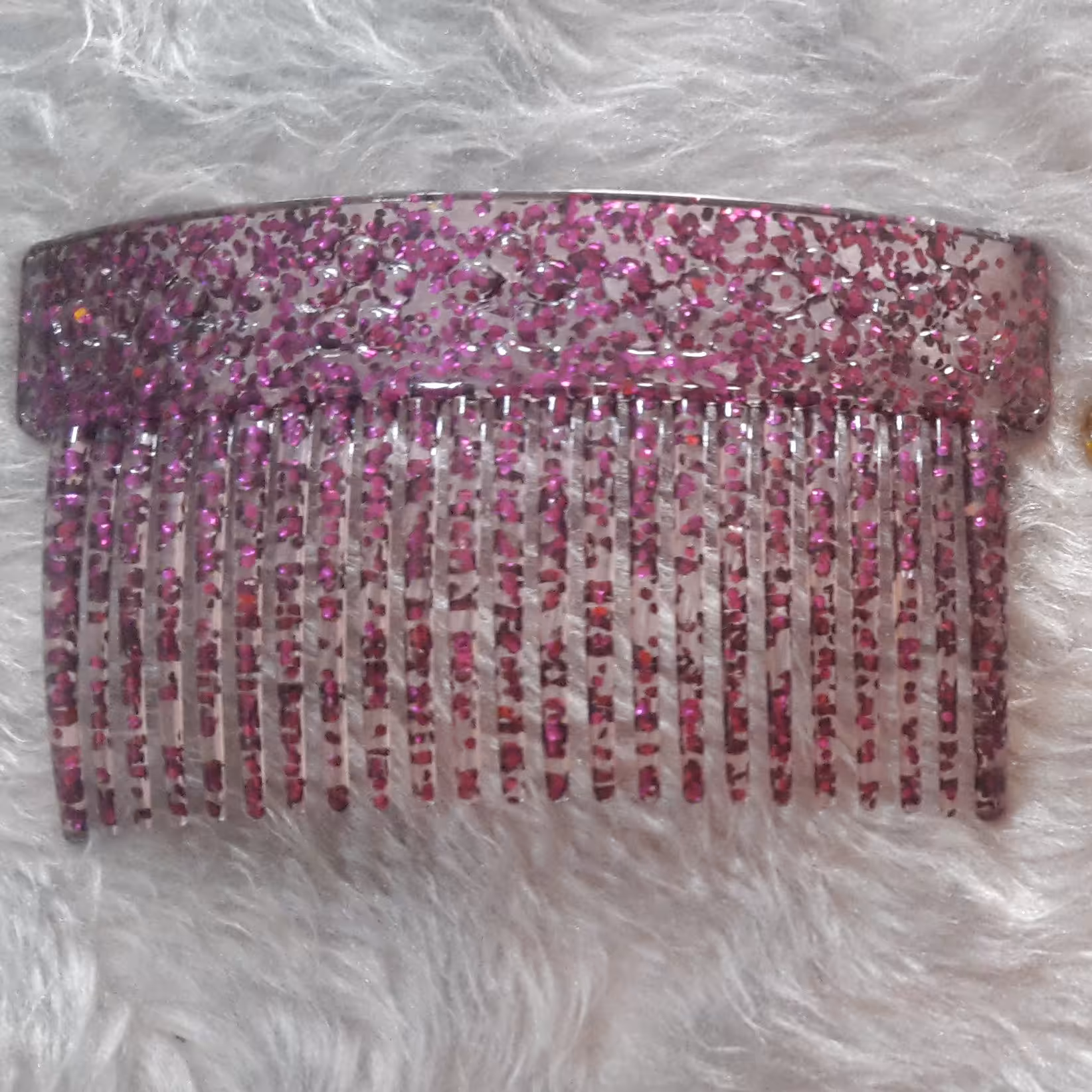 شانه اکلینی رنگ بنفش مجلسی و شیک و زیبا و خوشرنگ