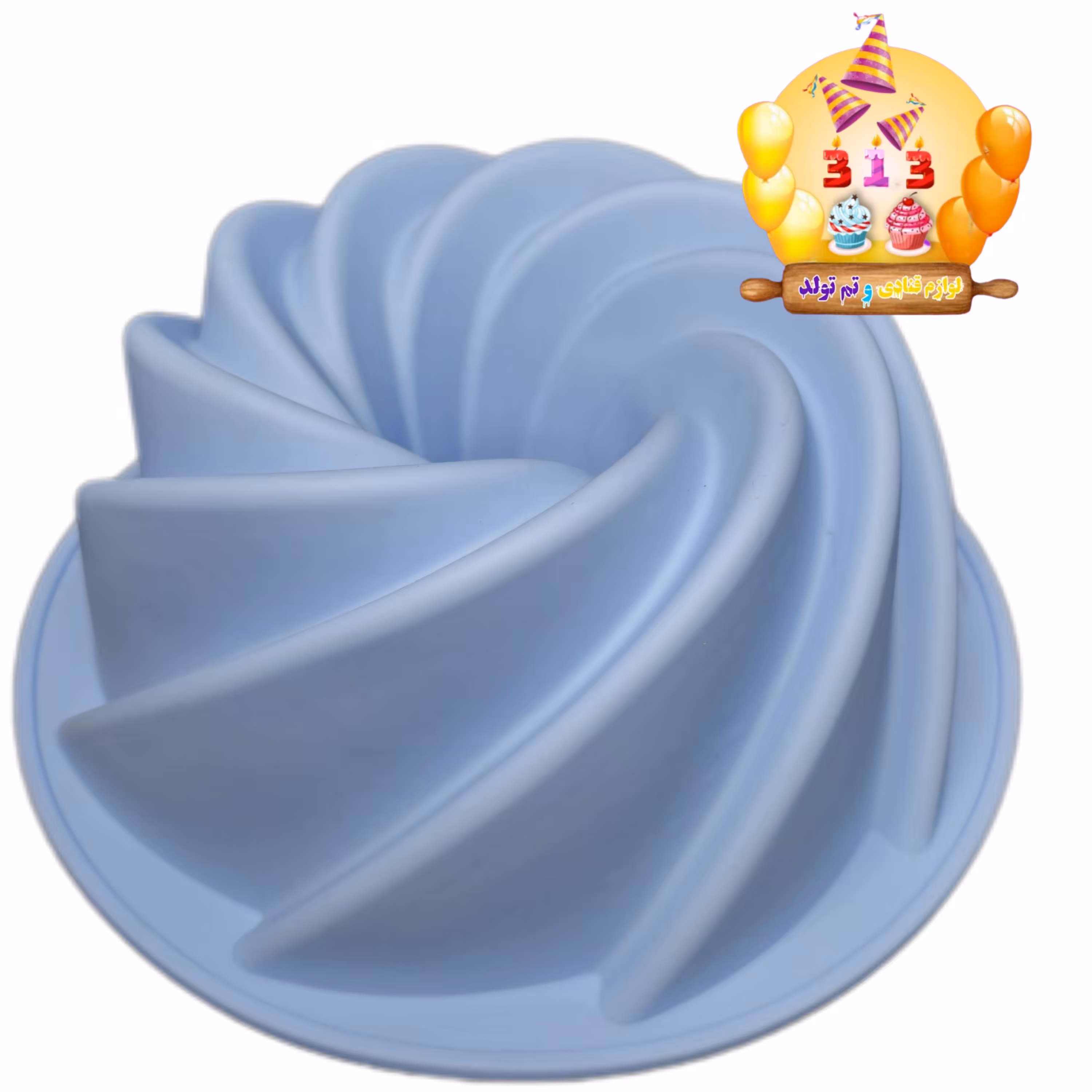 قالب ژله سیلیکونی پیچ بزرگ