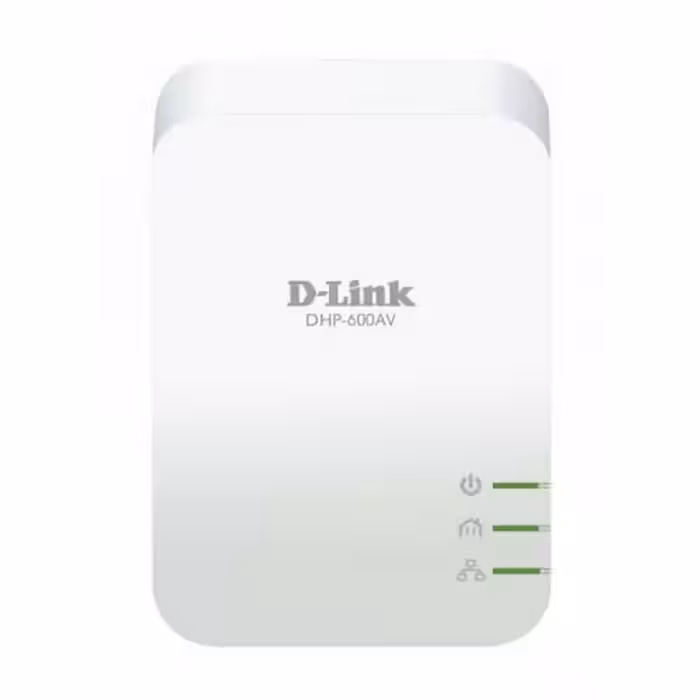 D-Link DHP-600AV PowerLine AV2 600 Gigabit Adapter