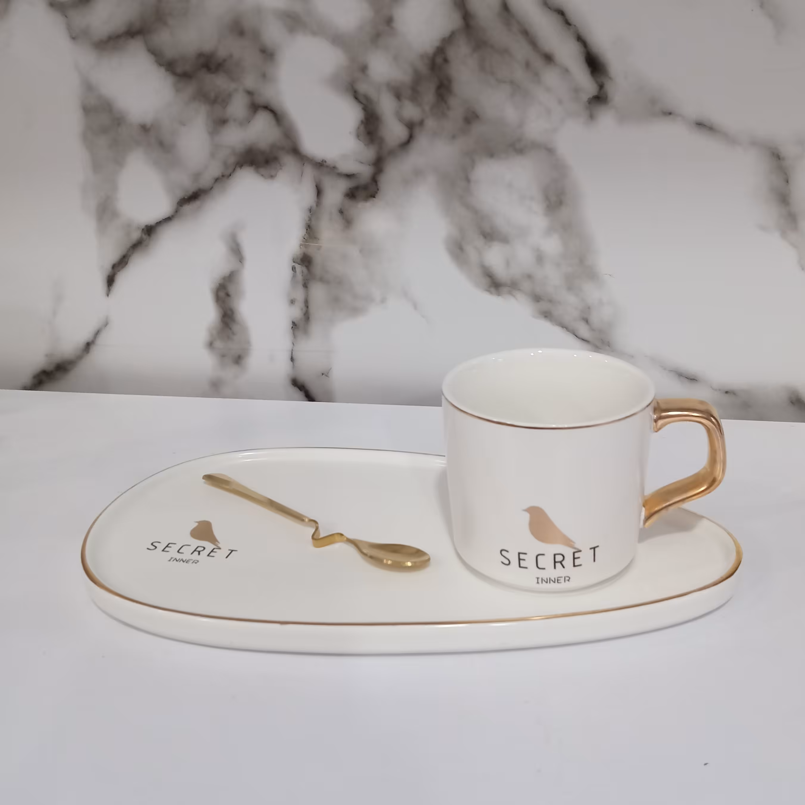 ماگ به همراه سینی 