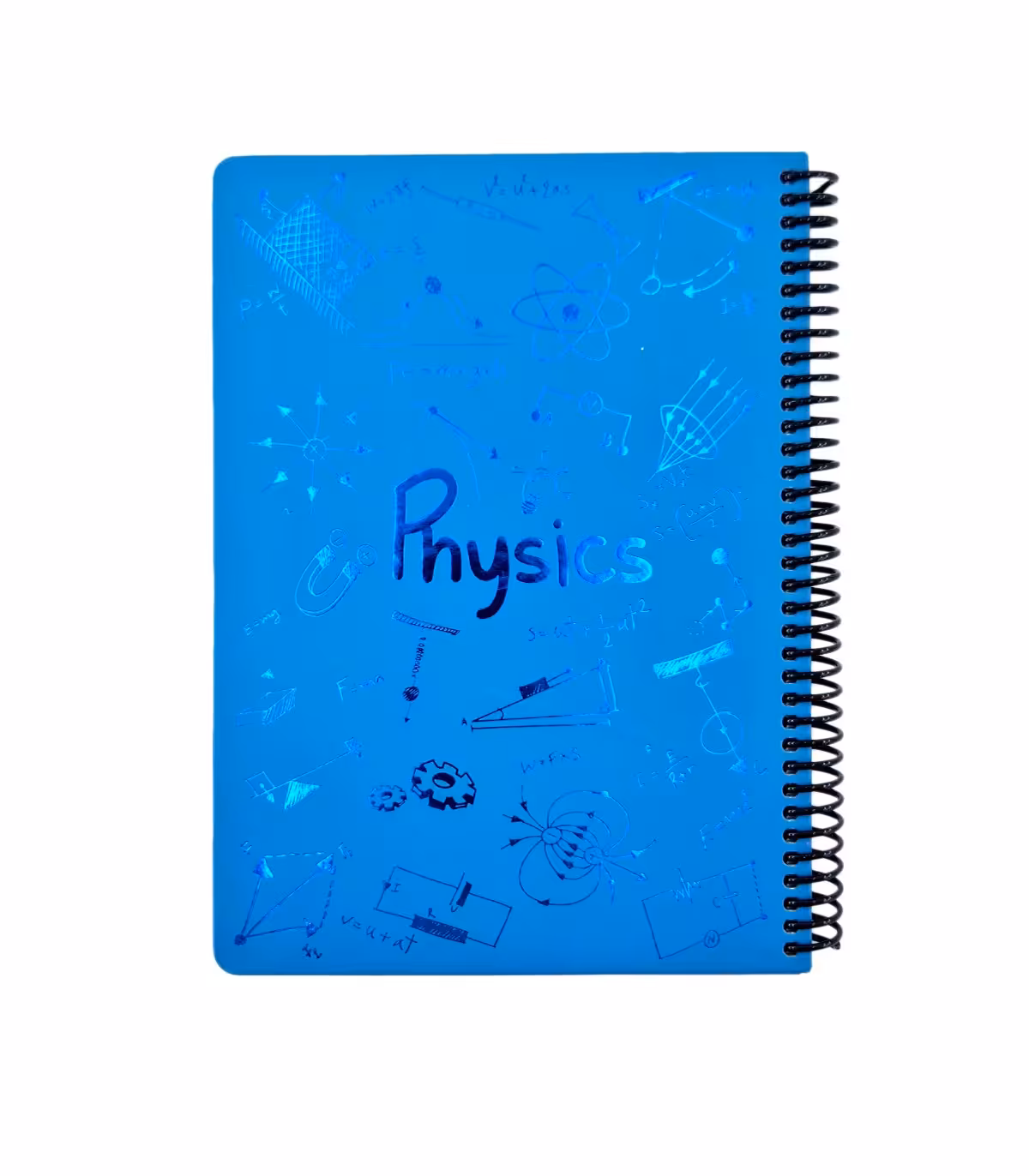 دفتر فرمول shiny وزیری فیزیک دات نوت 100 برگ رنگ آبی