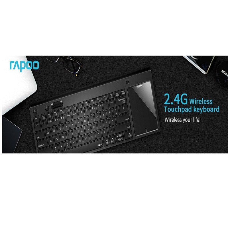 کیبورد رپو مدل Rapoo Wireless Touch Keyboard K2800