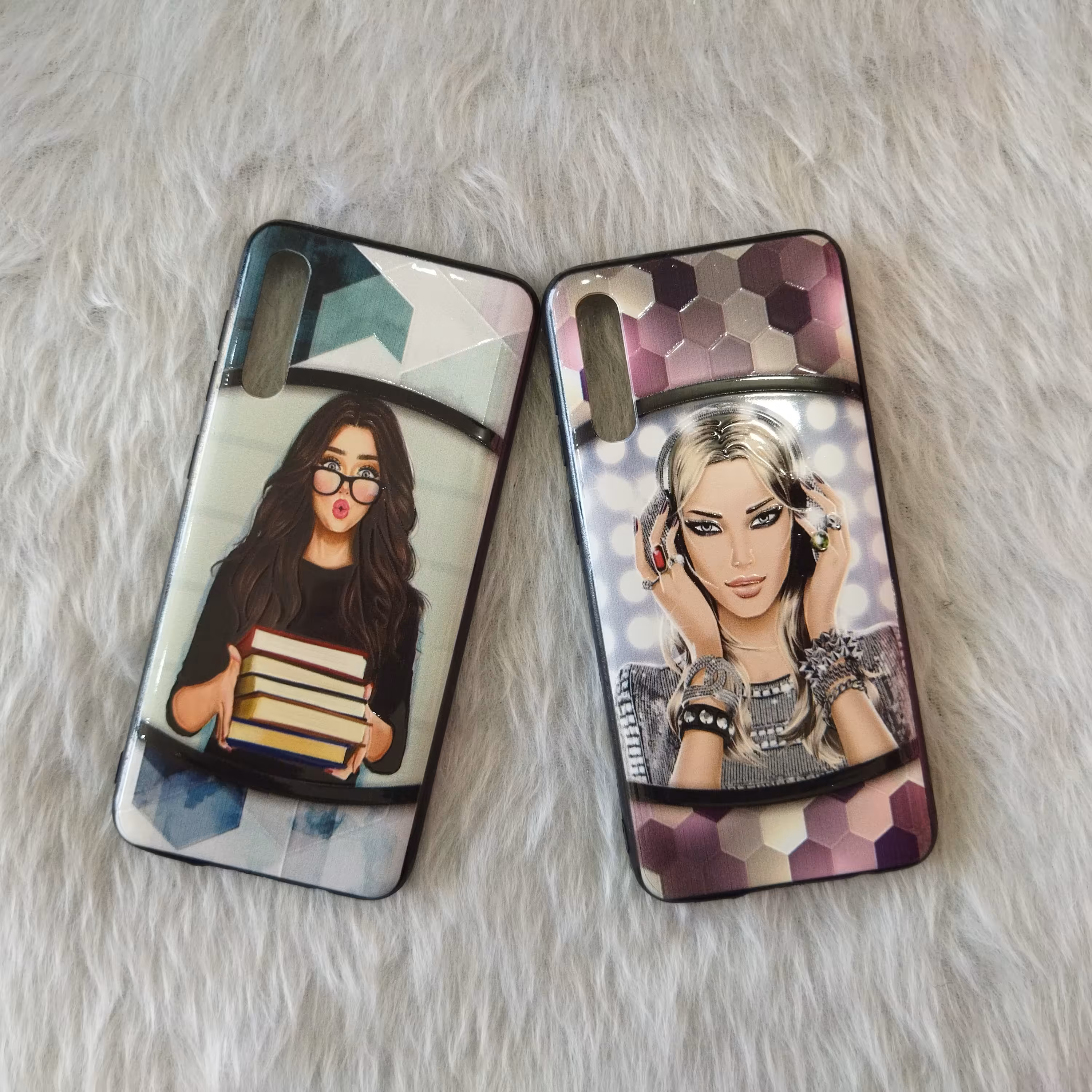 گارد ساده طرح دار گوشی سامسونگ A50 و A50s و A30sدر طرح های مختلف 