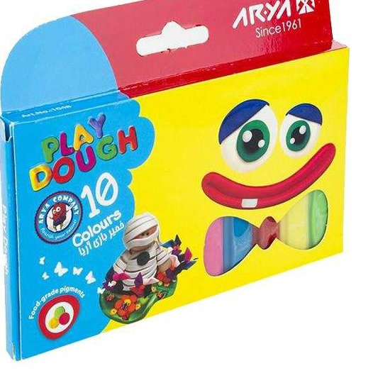 خمیر بازی آریا 10 رنگ