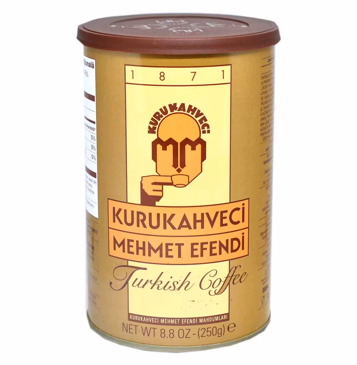 پودر قهوه مهمت افندی 250 گرمی مدل کلاسیک