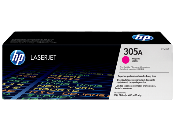 کارتریج لیزری اچ پی مدل 305A رنگ قرمز CE413A