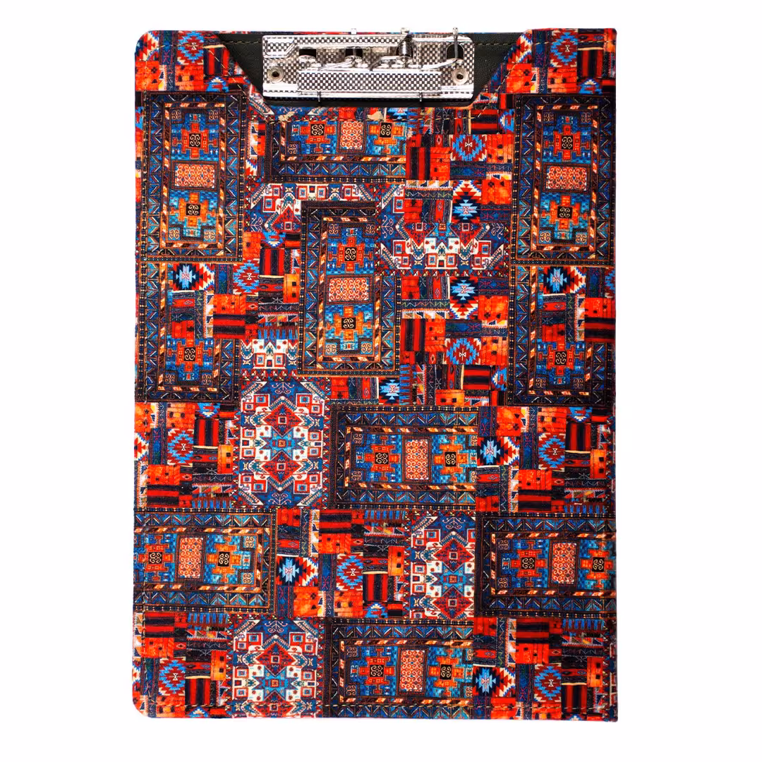 زیردستی مدل پارچه ای جیب دار  سنتی قرمز کد O2054 