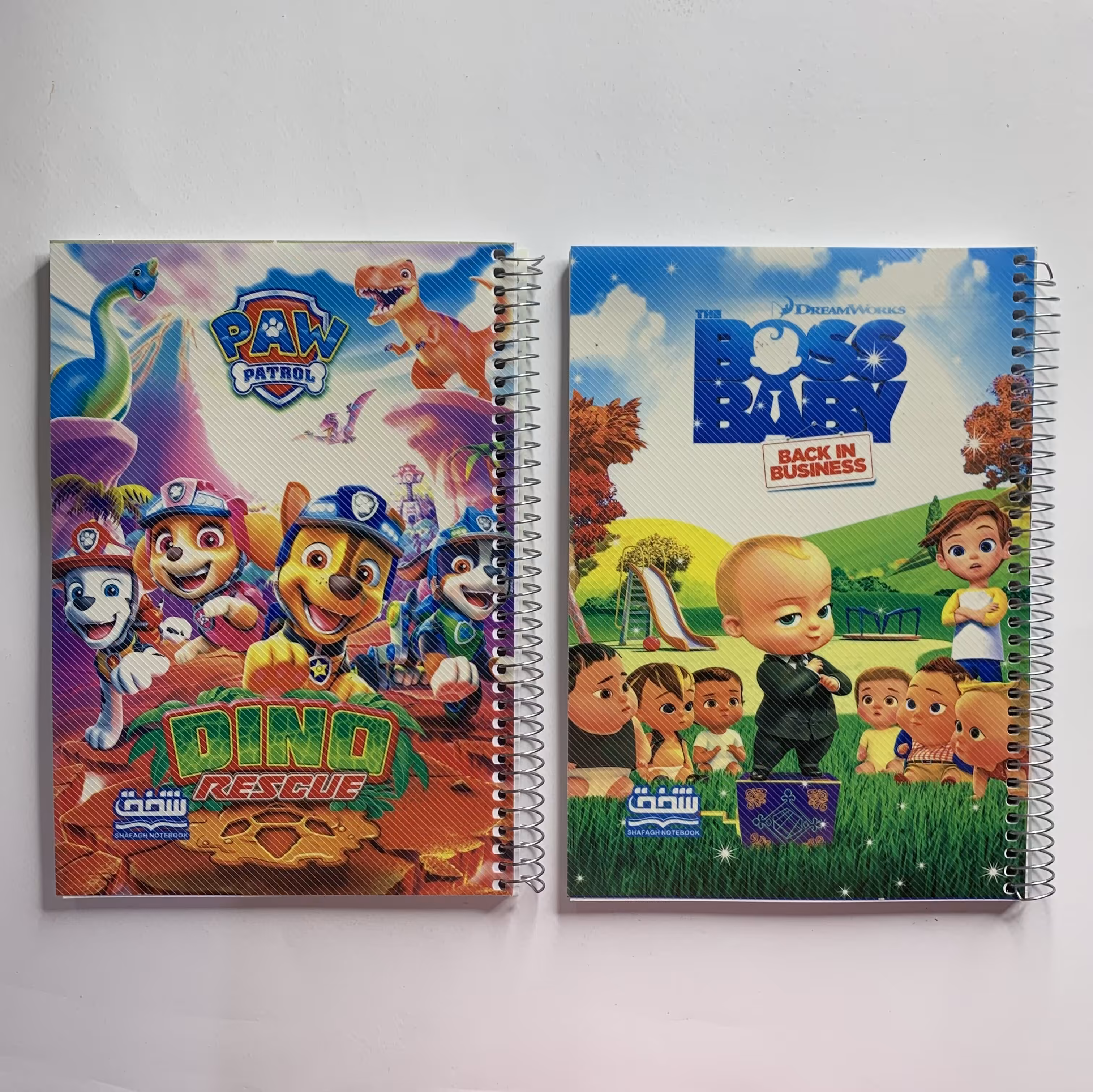 دفتر سیمی 100 برگ پسرانه کیفیت عالی