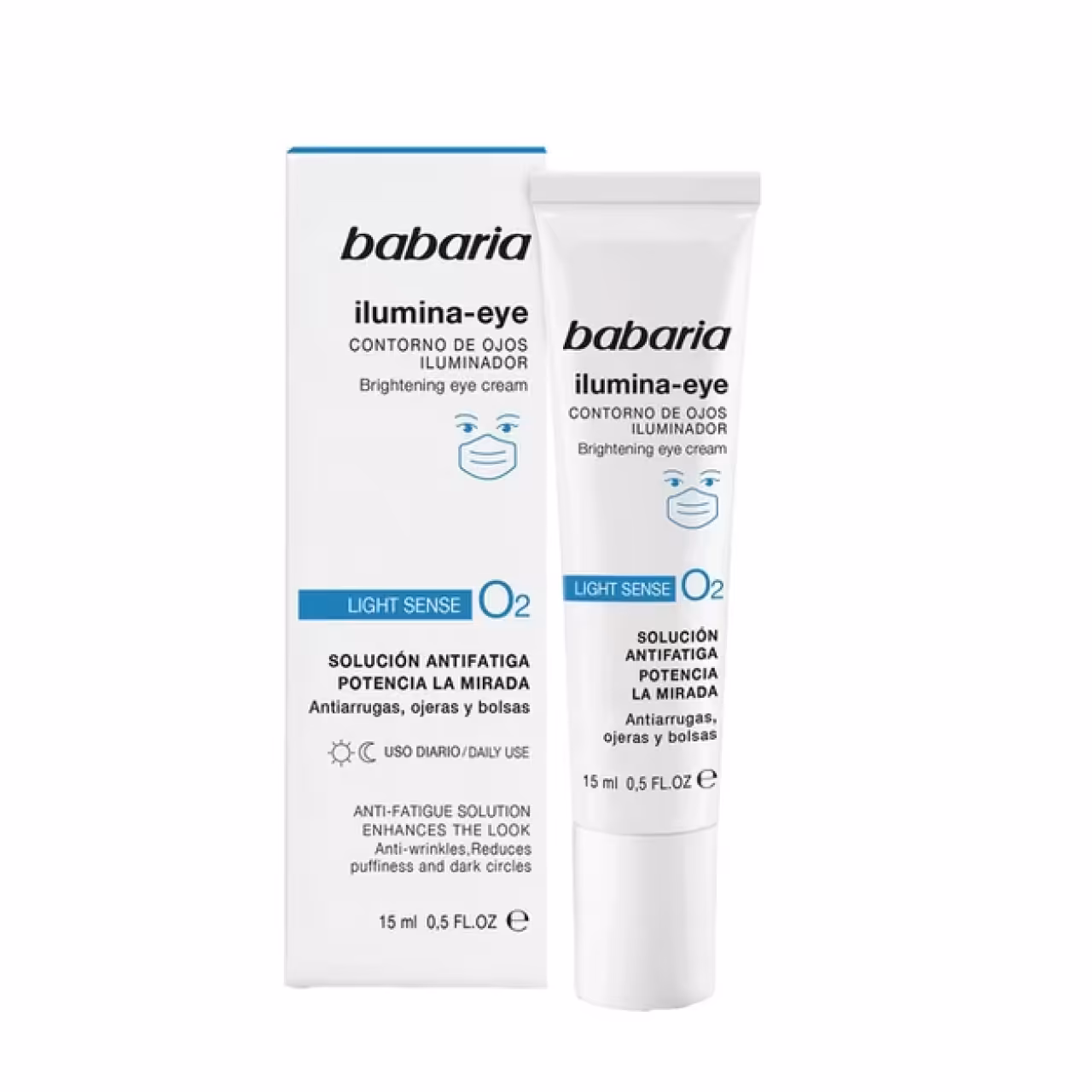 دور چشم سه کاره باباریا مدل Ilumina-Eye حجم 15 میلی لیتر