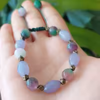 دستبند سنگ یاسی