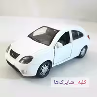 اسباب بازی ماشین فلزی تیبا کد محصول 258 عقب کش   درهای جلو بازشو   شرکت طاها