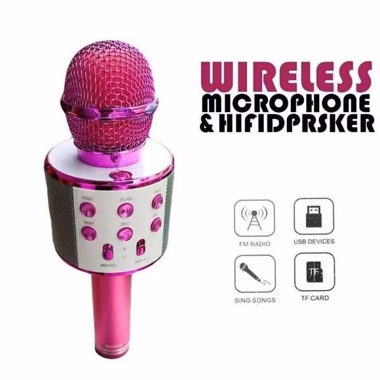 میکروفون اسپیکر مدل WS_MUSIC_KTV

